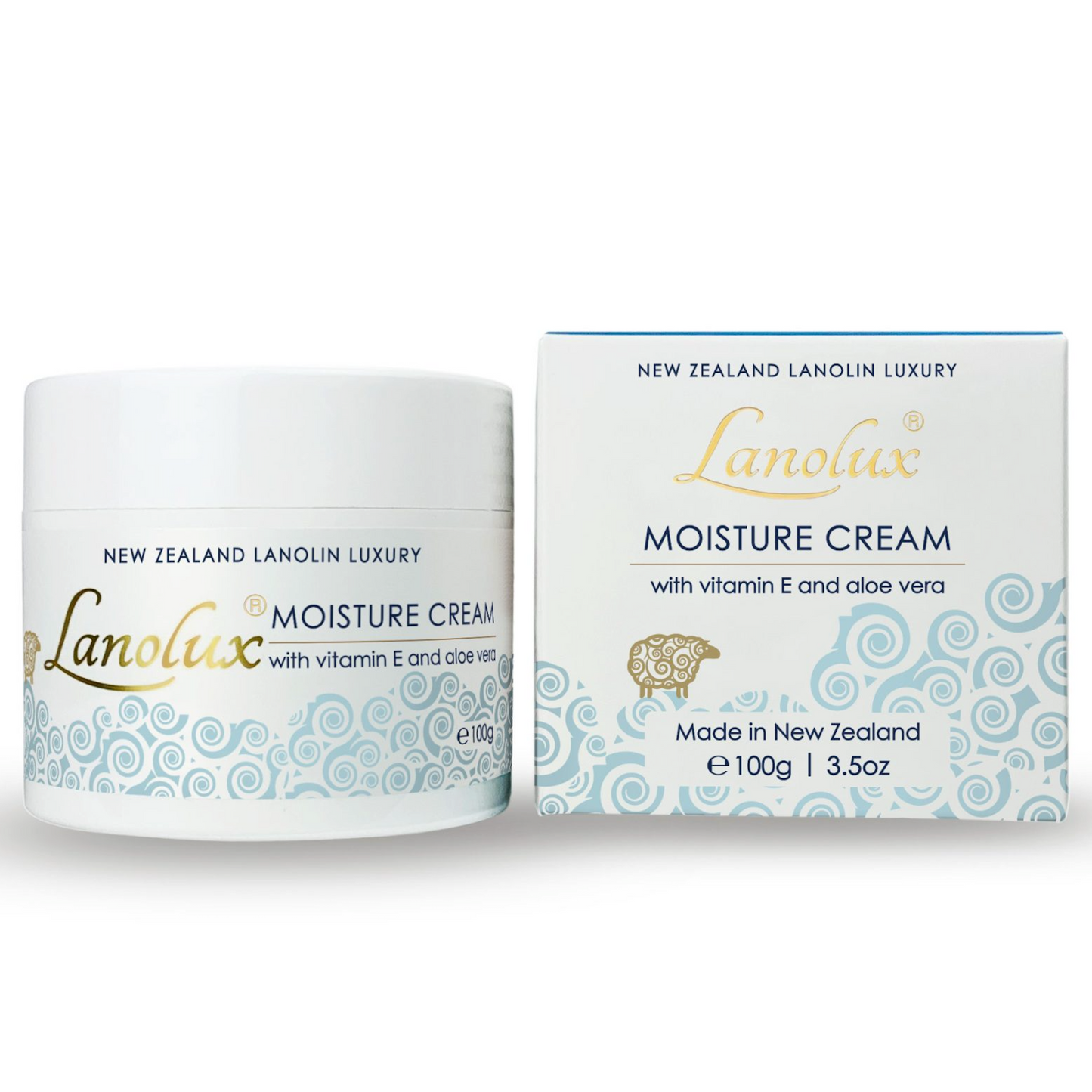 Lanolux Moisturising Cream 紐西蘭 維他命E綿羊保濕霜 100g