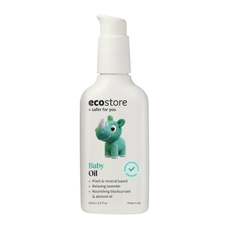 ecostore 紐西蘭嬰幼兒滑潤身體油 125ml 產品圖
