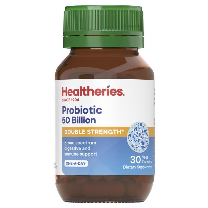 Healtheries Probiotic 50 Billion,500億益生菌膠囊 30粒