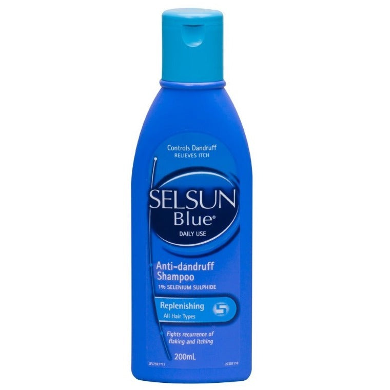 Selsun Blue Anti Dandruff Shampoo,澳洲滋養修護去屑洗髮精 200ml