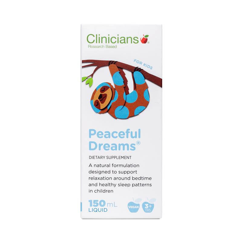 Clinicians Kids Peaceful Dreams 紐西蘭科立純,兒童安心助眠口服液 150ml