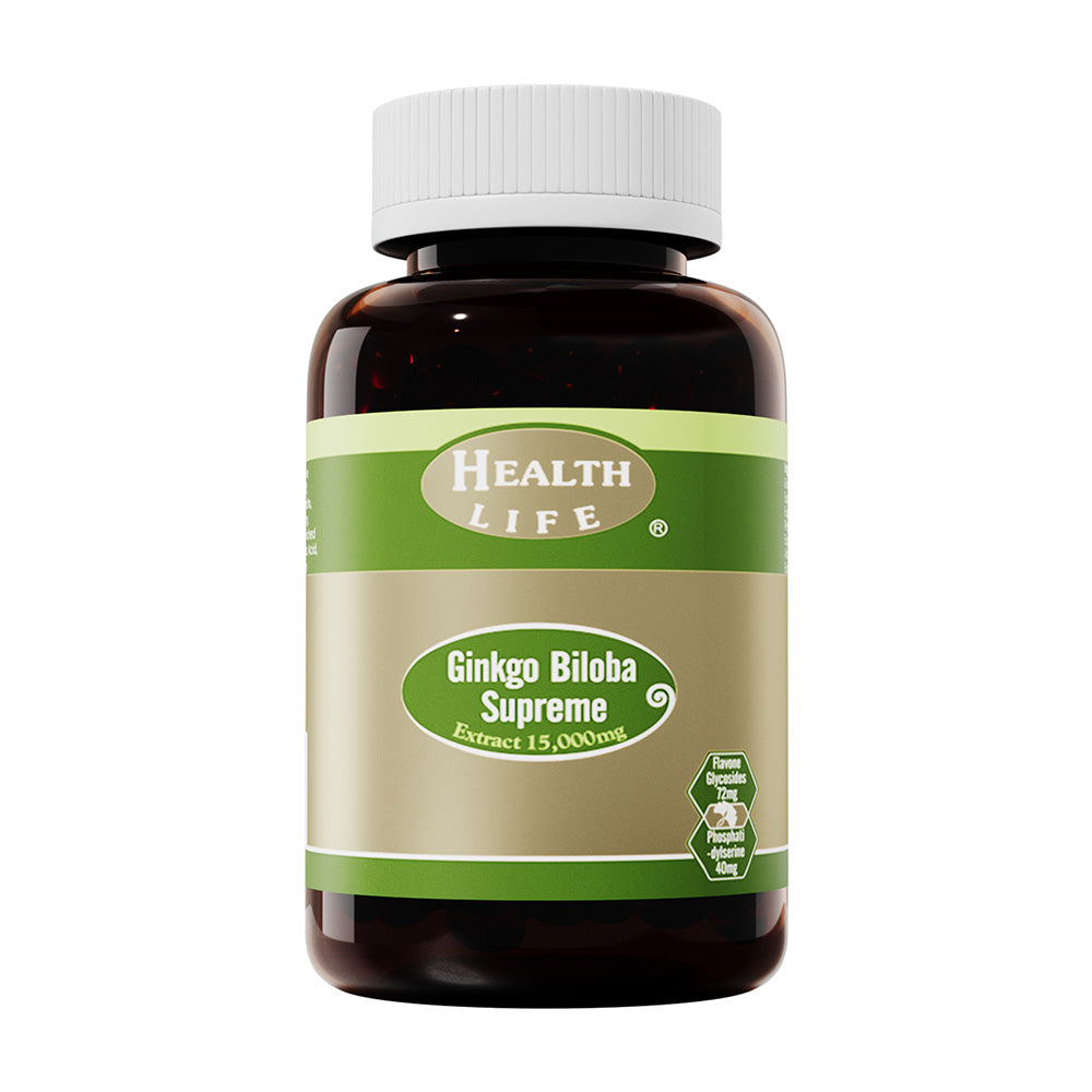 Health Life Ginkgo Biloba Leaf 紐西蘭 高含量銀杏精華 60粒
