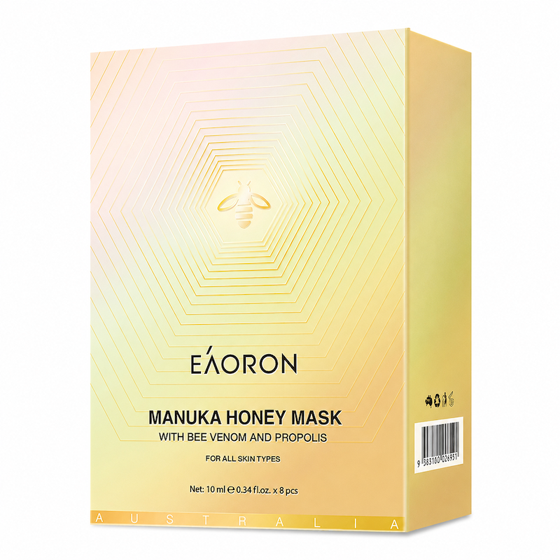 Eaoron蜂蜜蜂膠面膜 8入 產品圖