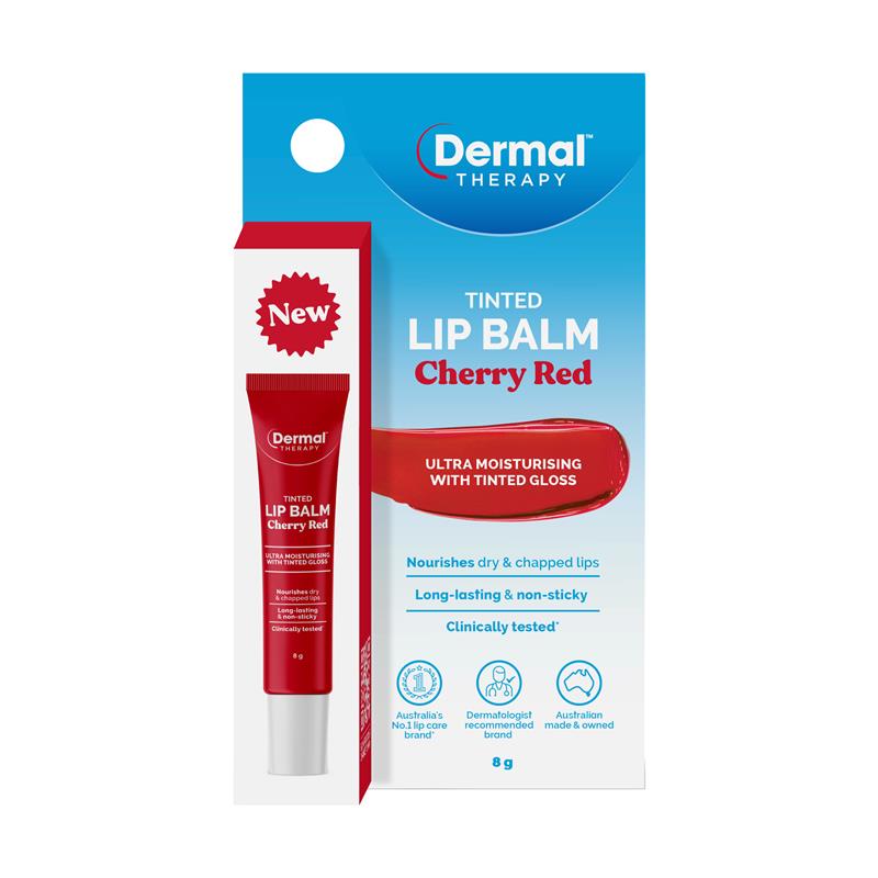 Dermal Therapy櫻桃紅潤色護唇膏 8g 產品圖
