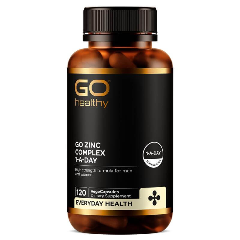 Go Healthy Zinc Complex 紐西蘭高之源,鋅膠囊 120粒