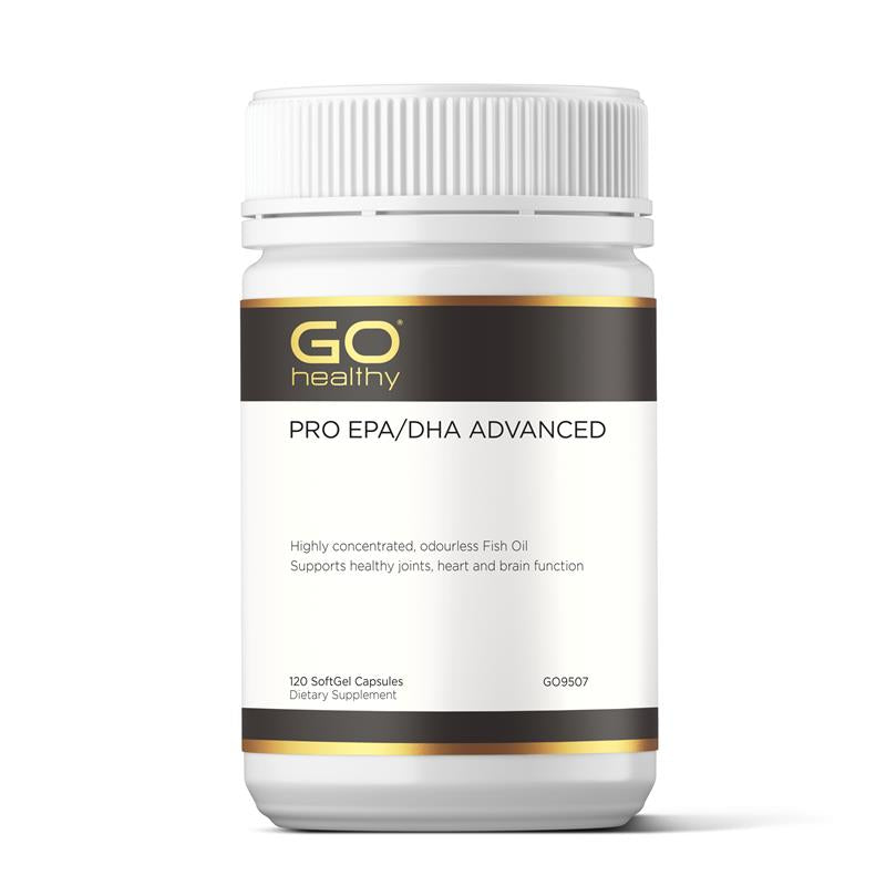 GO Healthy Pro EPA/DHA Advanced,高濃縮魚油軟膠囊 120粒