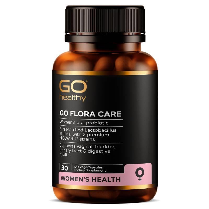 GO Healthy GO Flora Care 女性益生菌膠囊 30粒