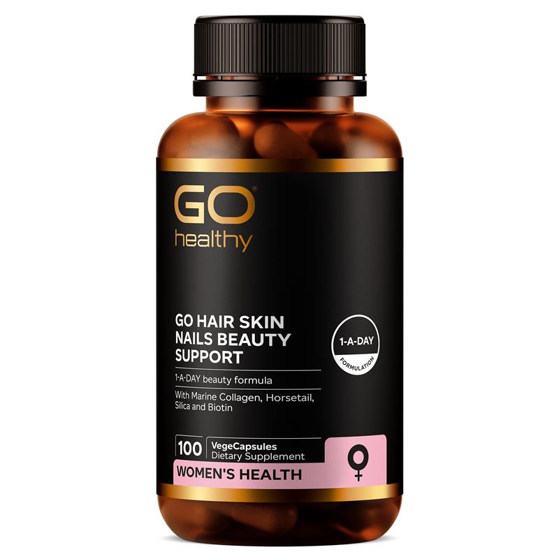 Go Healthy Hair Skin Nails 紐西蘭高之源,膠原蛋白膠囊 100粒