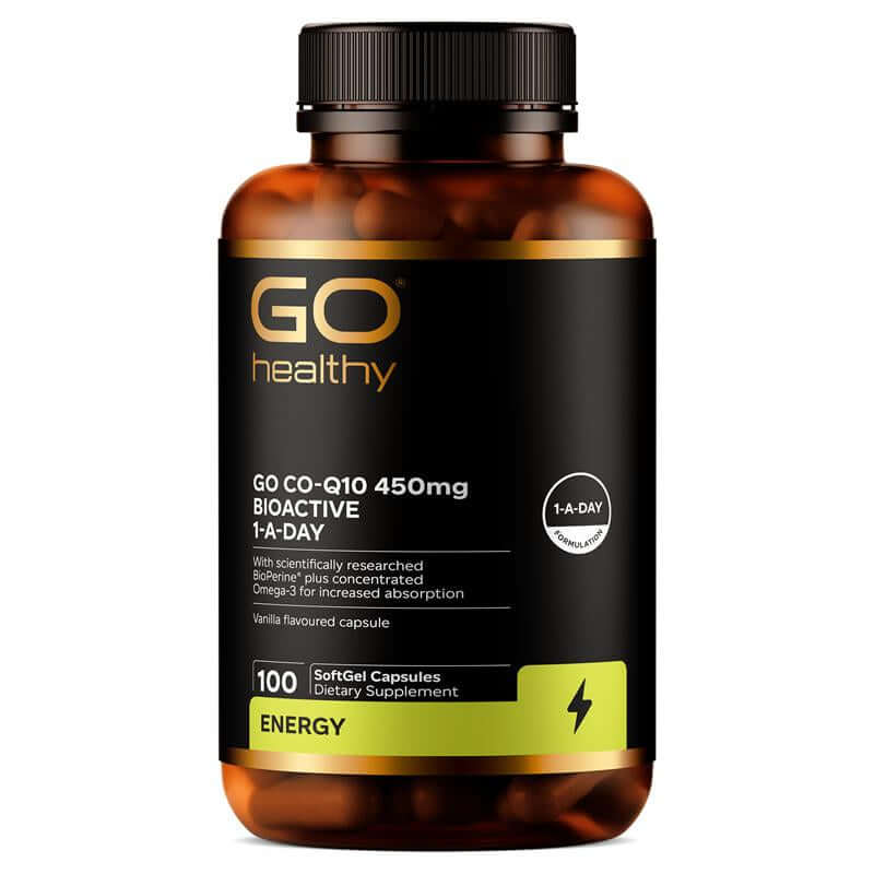 Go Healthy 紐西蘭高之源,輔酶Q10 護心寶 450mg 100粒