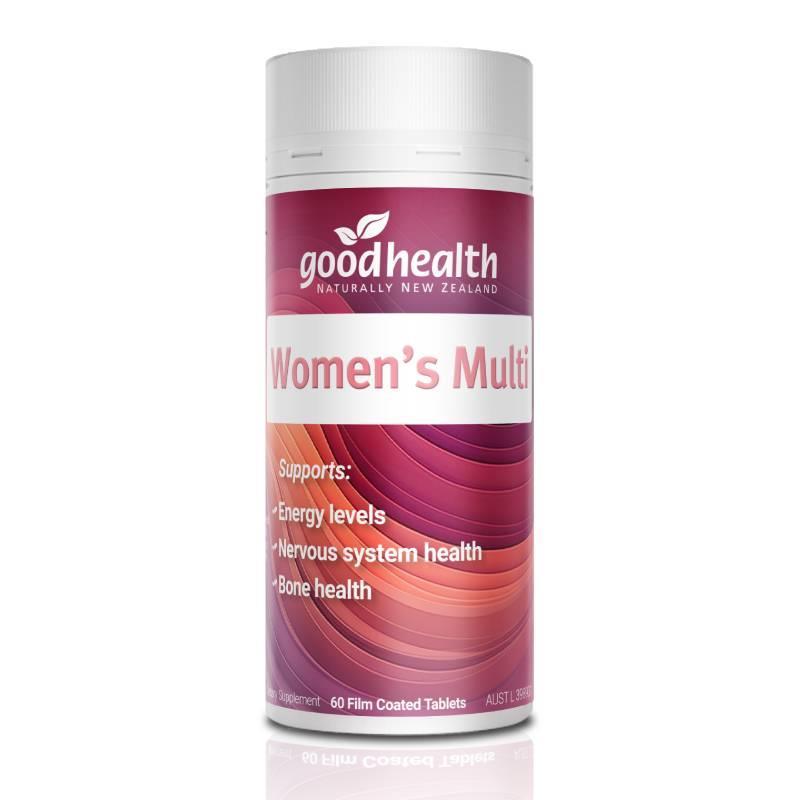 Good Health Men's Multi 紐西蘭好健康,女性綜合維他命 60粒