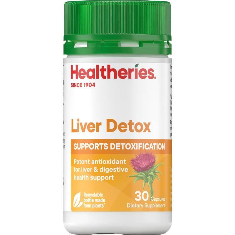 Healtheries Liver Detox 紐西蘭賀壽利,護肝排毒膠囊 30粒