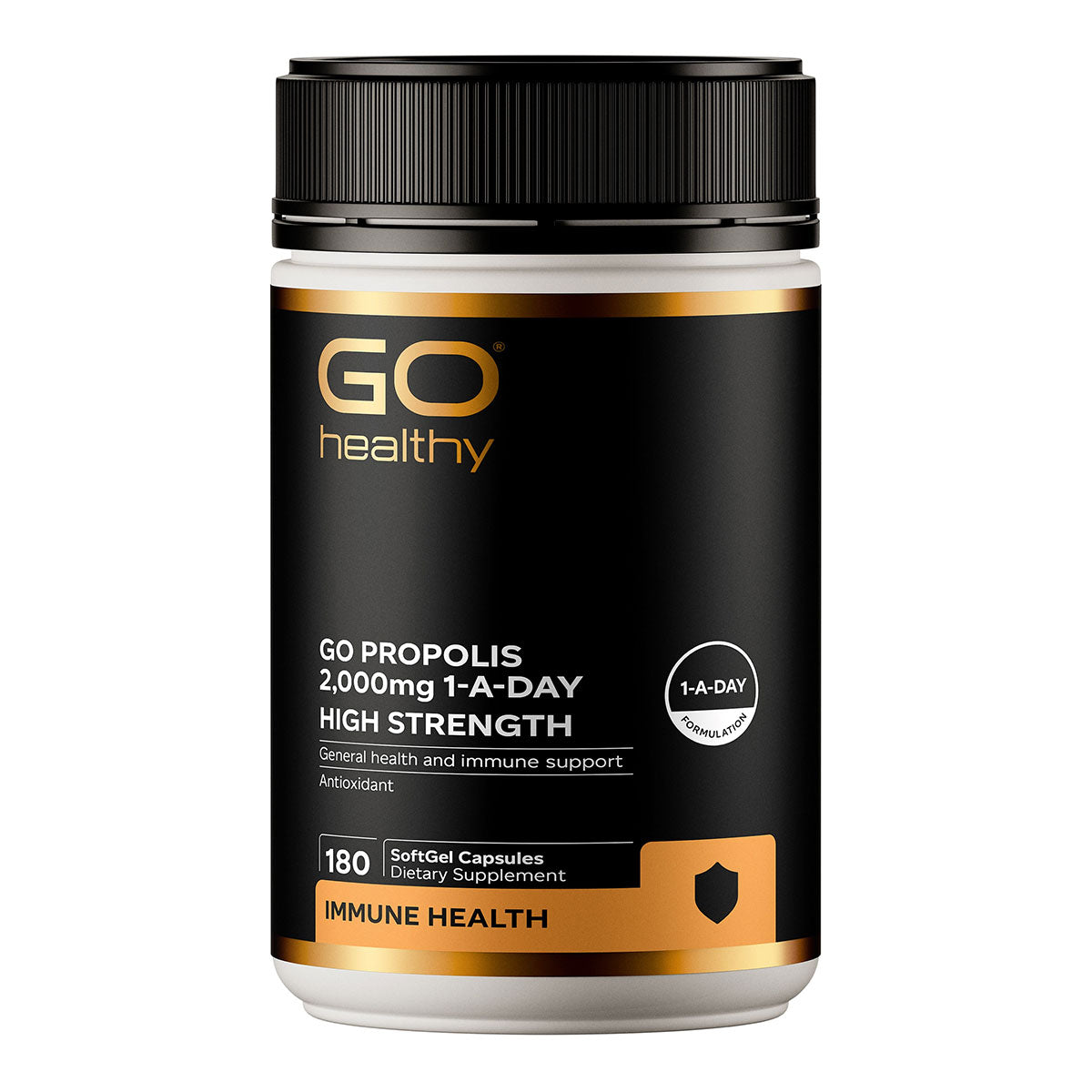 Go Healthy Propolis 紐西蘭高之源,蜂膠膠囊 2000mg 180粒
