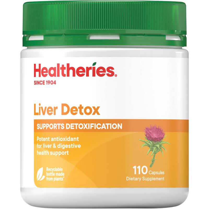 Healtheries Liver Detox 賀壽利 奶薊草護肝配方 110粒