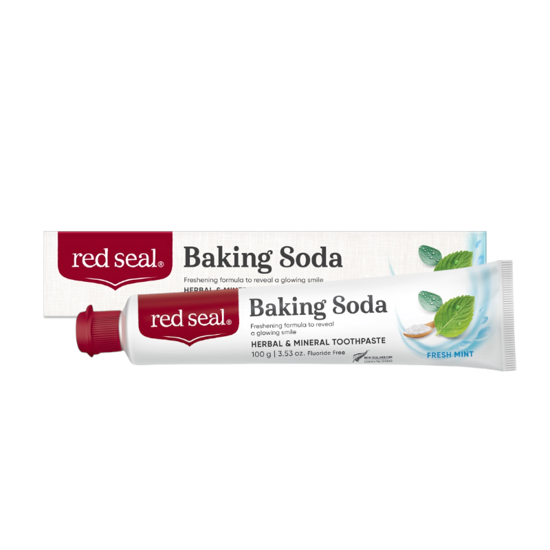 Red Seal Baking Soda Toothpaste 紐西蘭紅印,小蘇打牙膏 100g