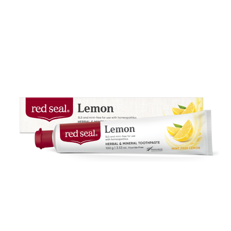 Red Seal Lemon Toothpaste 紐西蘭紅印,檸檬牙膏 100g