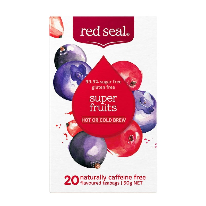 Red Seal Fruit Tea Superfruits,紐西蘭紅印,超級水果果茶包 20入