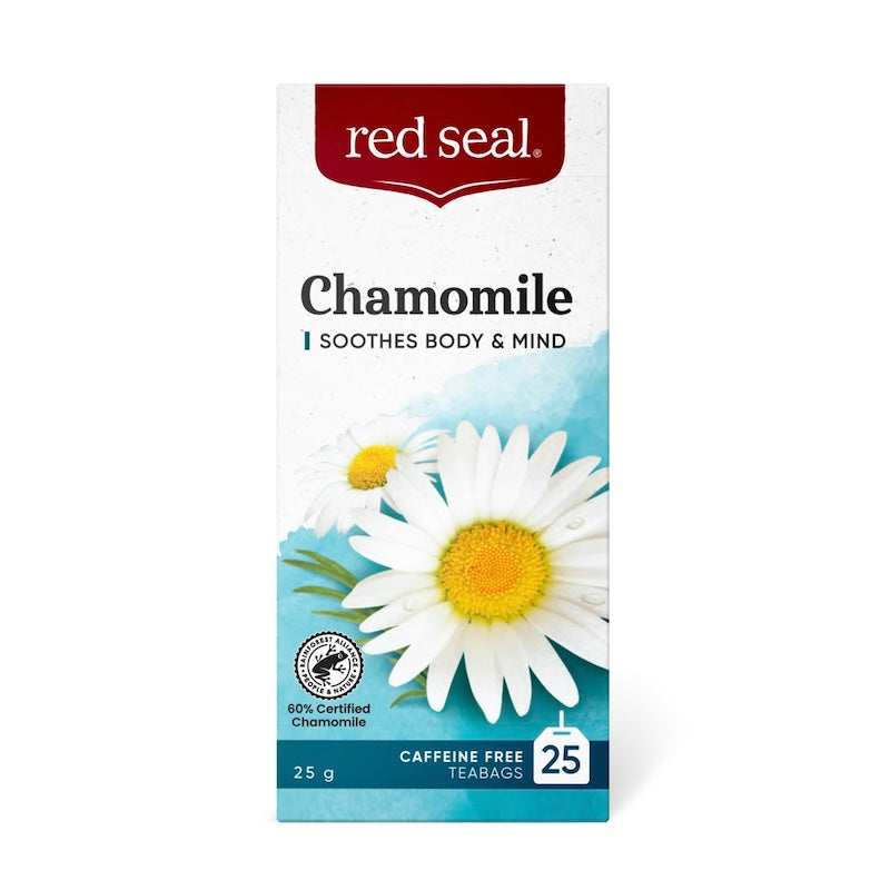 Red Seal Chamomile,紐西蘭紅印,洋甘菊茶包,25入