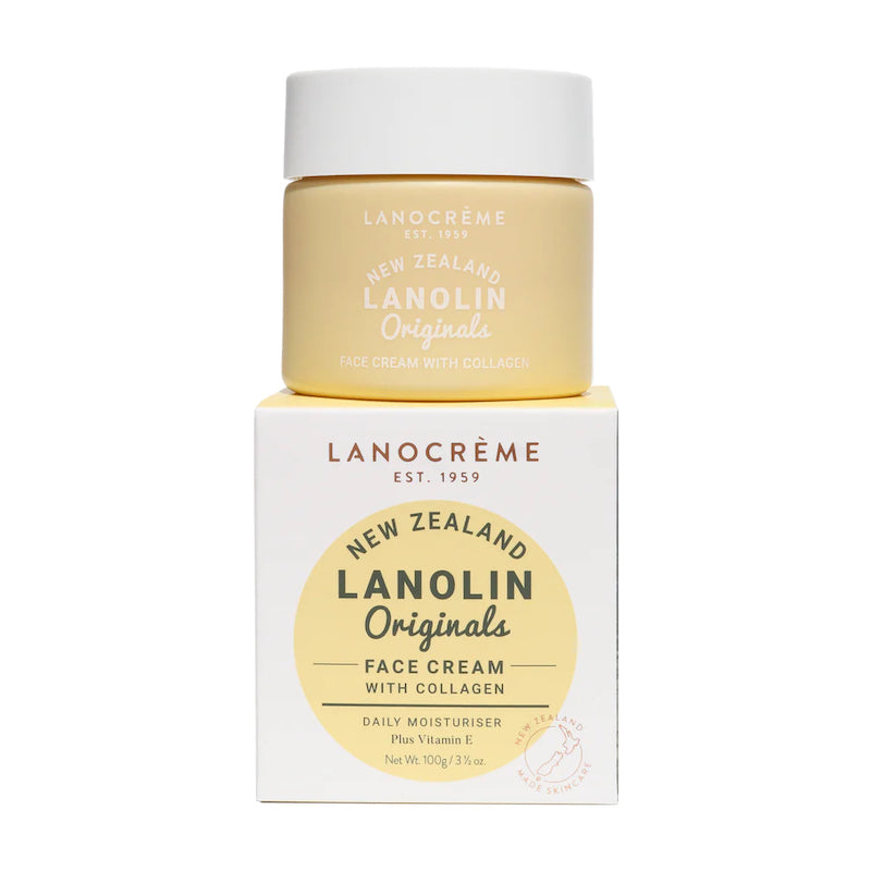 Lanocreme Lanolin with Collagen 紐西蘭蘭儂,膠原蛋白羊毛脂面霜 100g