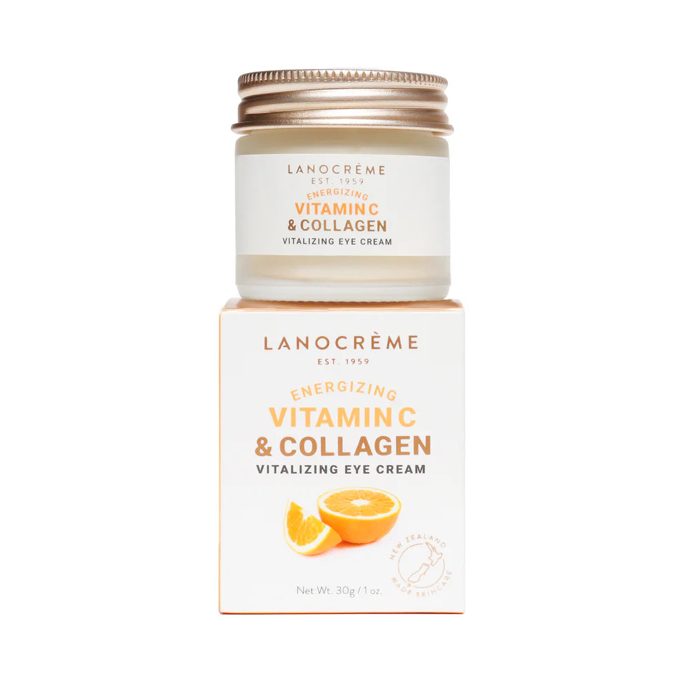Lanocreme Vitamin C & Collagen Vitalizing Eye Cream 紐西蘭蘭儂 維他命C膠原蛋白活力亮白眼霜 30g