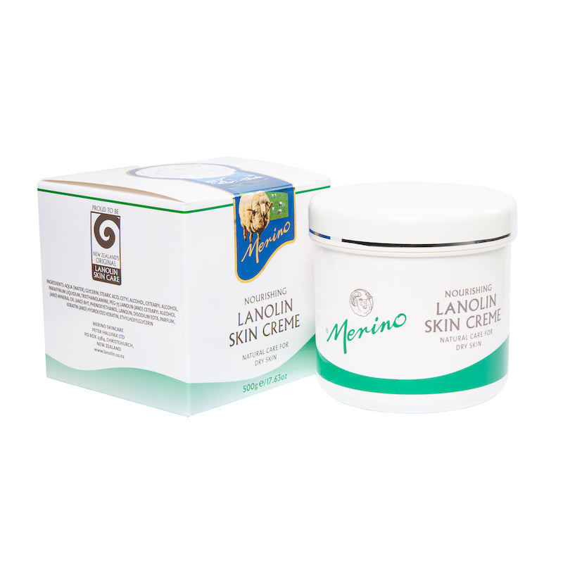Merino 紐西蘭美麗諾,羊毛脂 綿羊油潤膚霜 500g