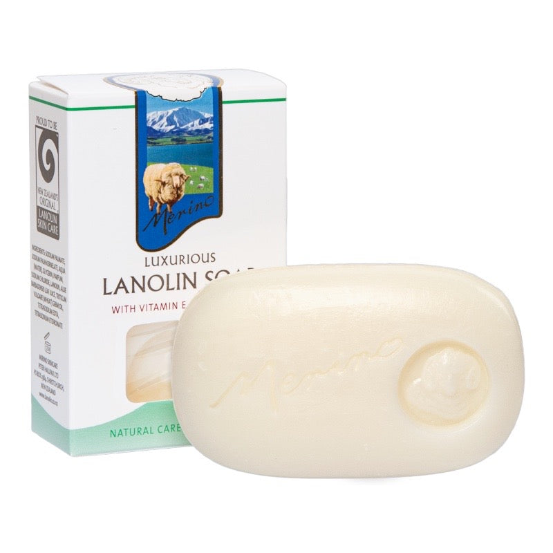 Merino Lanolin Soap 紐西蘭美麗諾,綿羊脂皂 92g