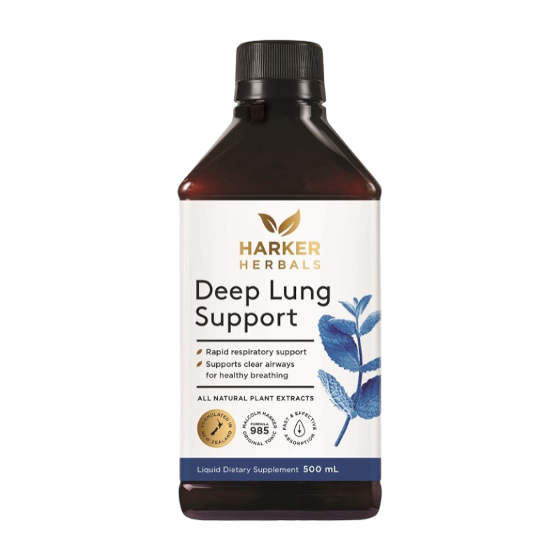 Harker Herbals Deep Lung Support,紐西蘭天然草本深度清肺液,250ml / 500ml