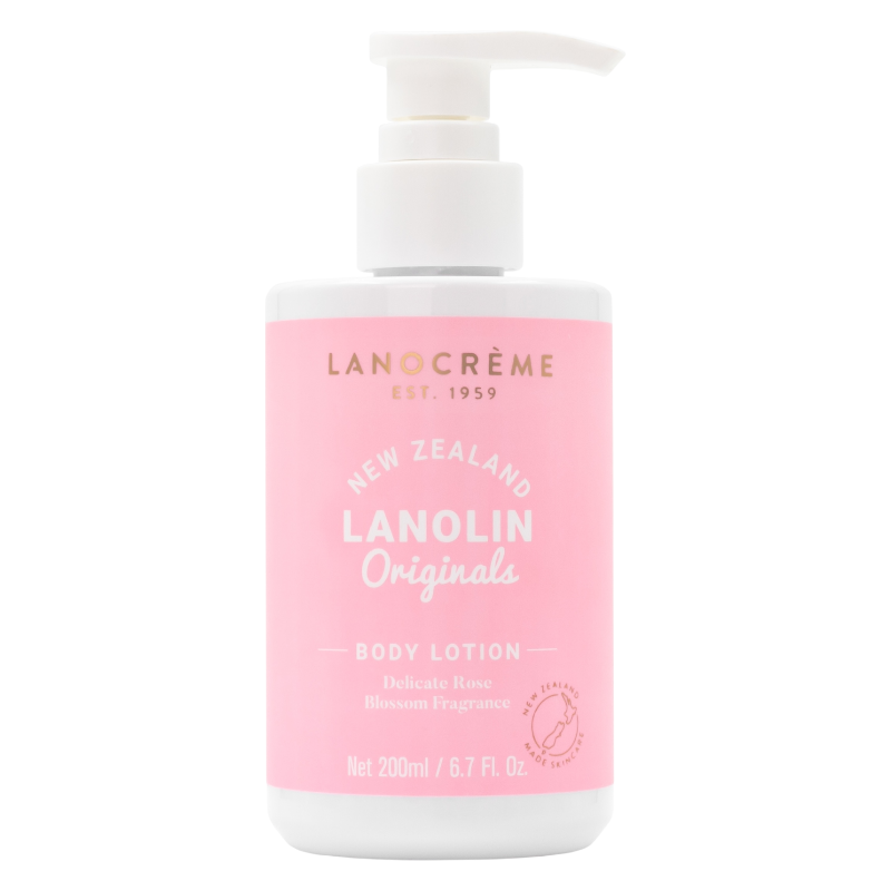 Lanocrème Lanolin Body Lotion 紐西蘭蘭儂,經典羊毛脂身體乳液 200ml