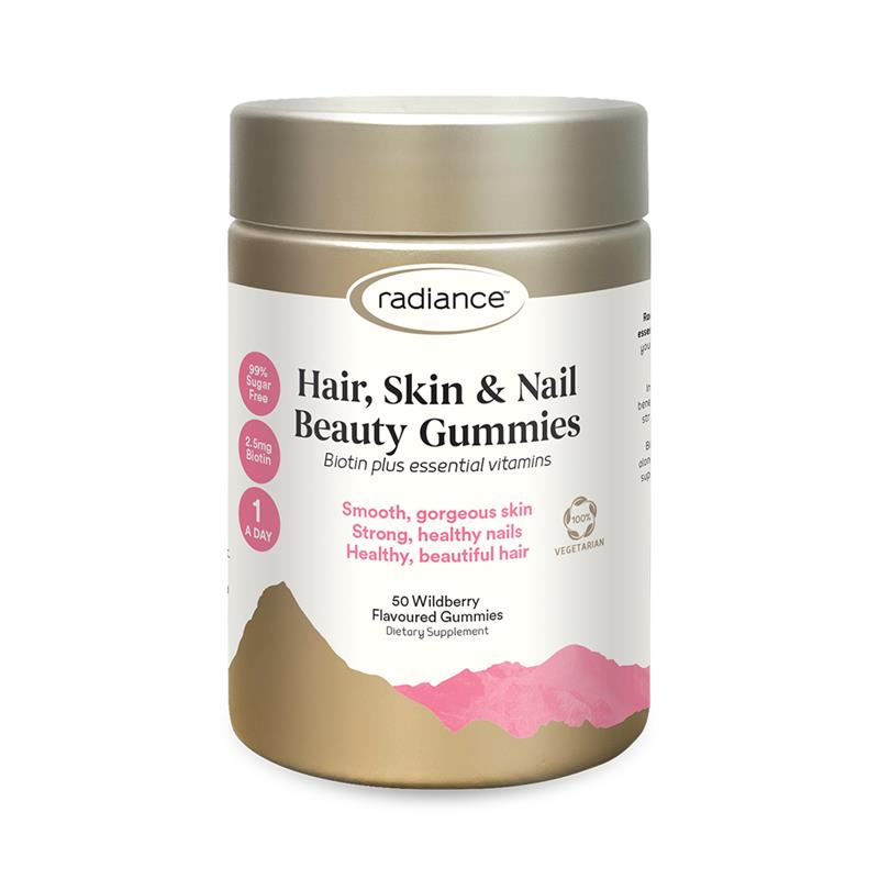 Radiance Hair, Skin & Nail Beauty Gummies 美髮護膚指甲膠原蛋白軟糖 50粒