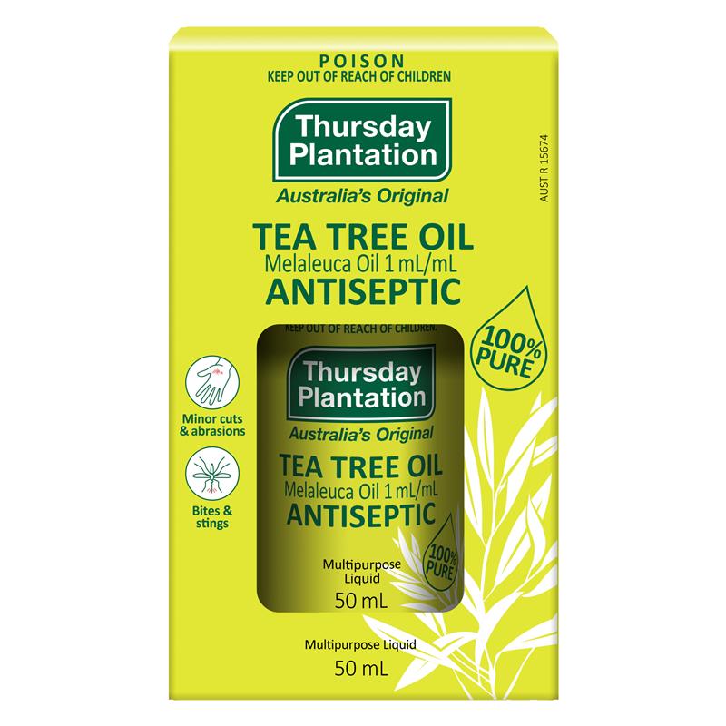 Thursday Plantation Tea Tree Oil 澳洲星期四農莊,天然茶樹精油 50ml