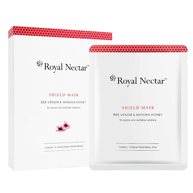 Royal Nectar蜂毒麥蘆卡蜂蜜面膜 5片入 產品圖