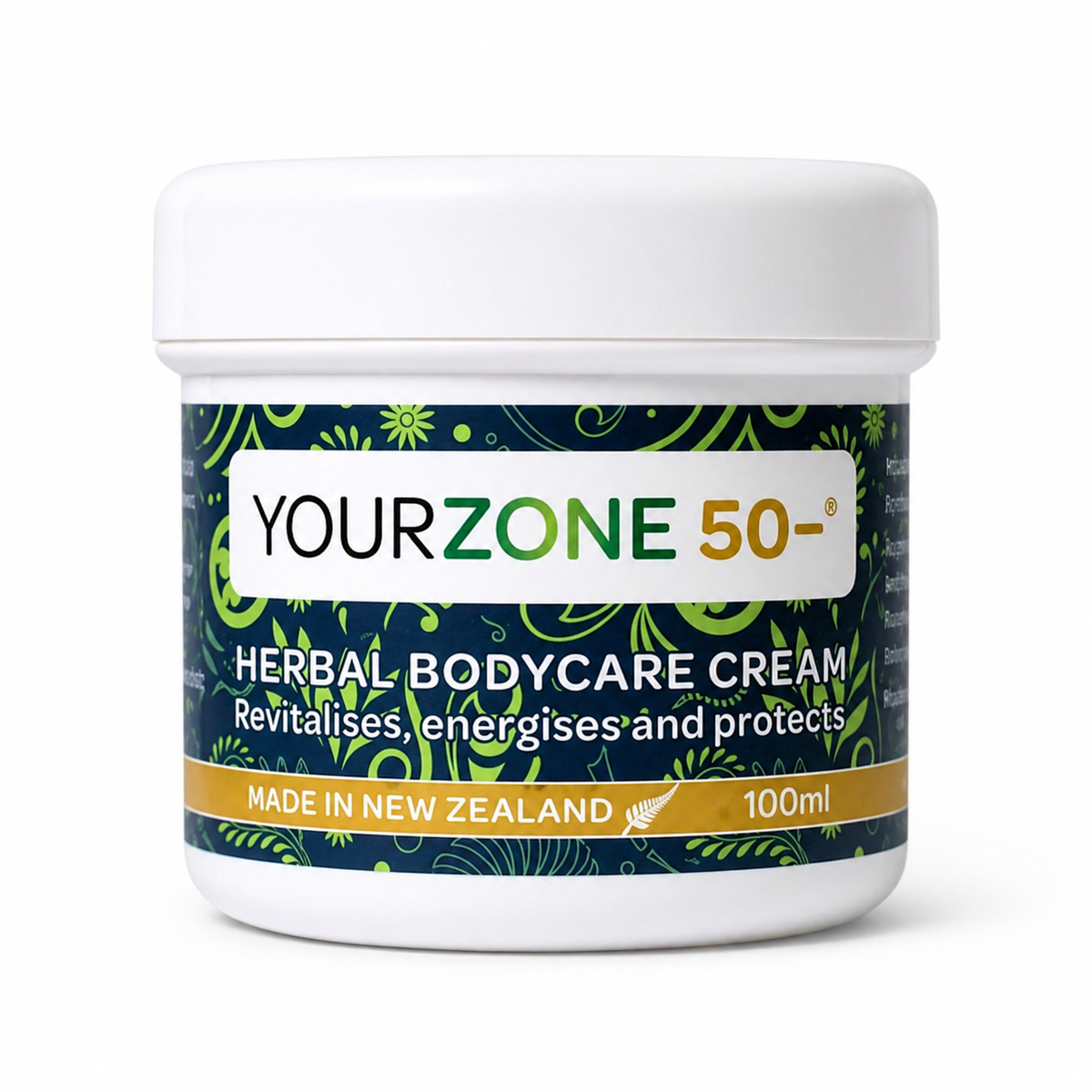 YOURZONE 植物萃取舒緩霜 Herbal Bodycare Cream 100ml 規格 產品圖