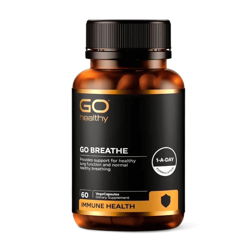 Go Healthy Breathe 紐西蘭高之源,清肺膠囊 60粒