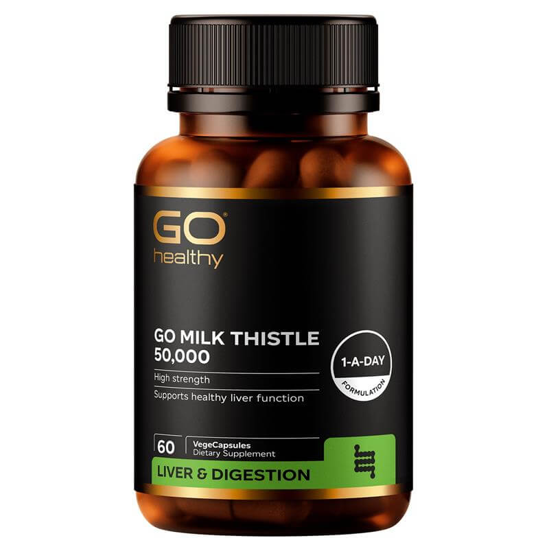 Go Healthy Milk Thistle 紐西蘭高之源,奶薊草護肝膠囊 50000mg 60粒