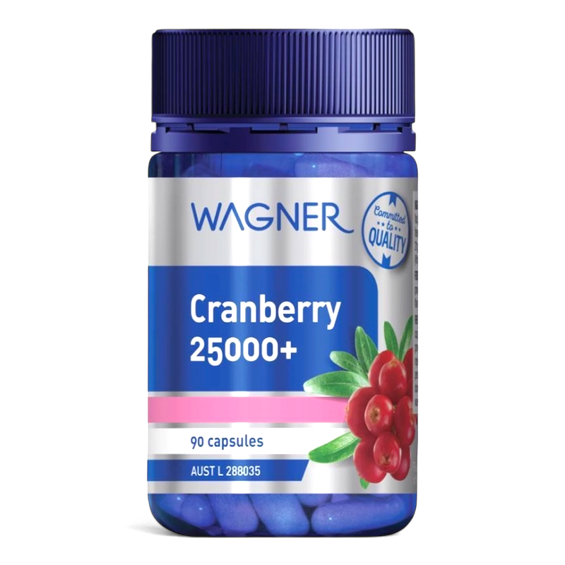 Wagner Cranberry 澳洲瓦格納,蔓越莓25000+ 精華膠囊 90粒