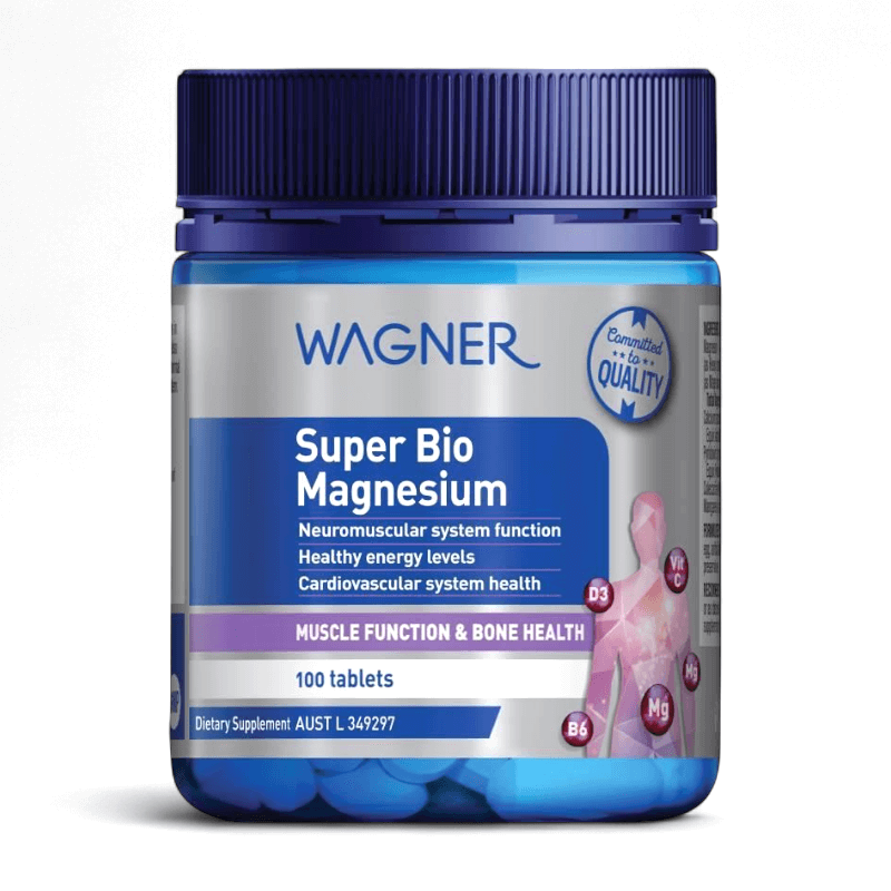 Wagner Super Bio Magnesium 澳洲瓦格納,超級生物鎂錠 100粒