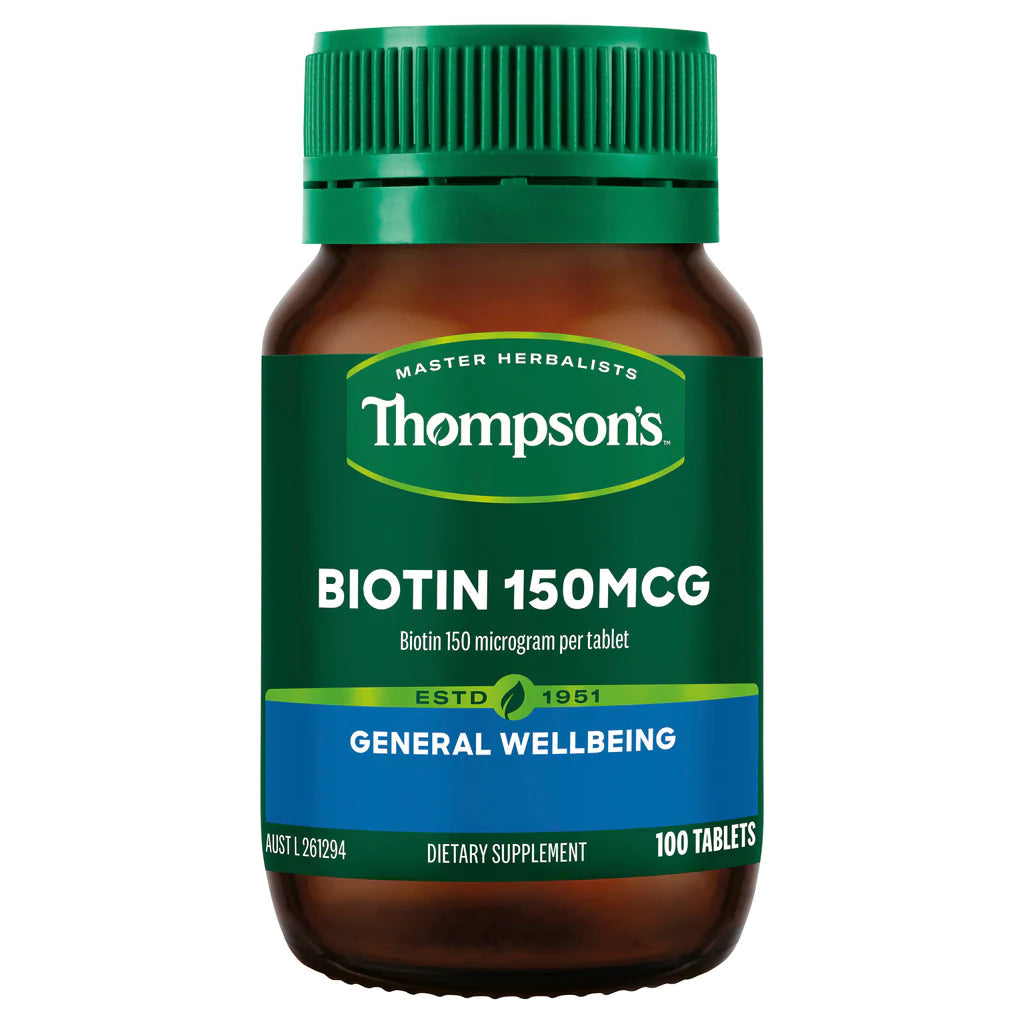 Thompson's 紐西蘭湯普森 生物素 150mcg 100粒 產品圖