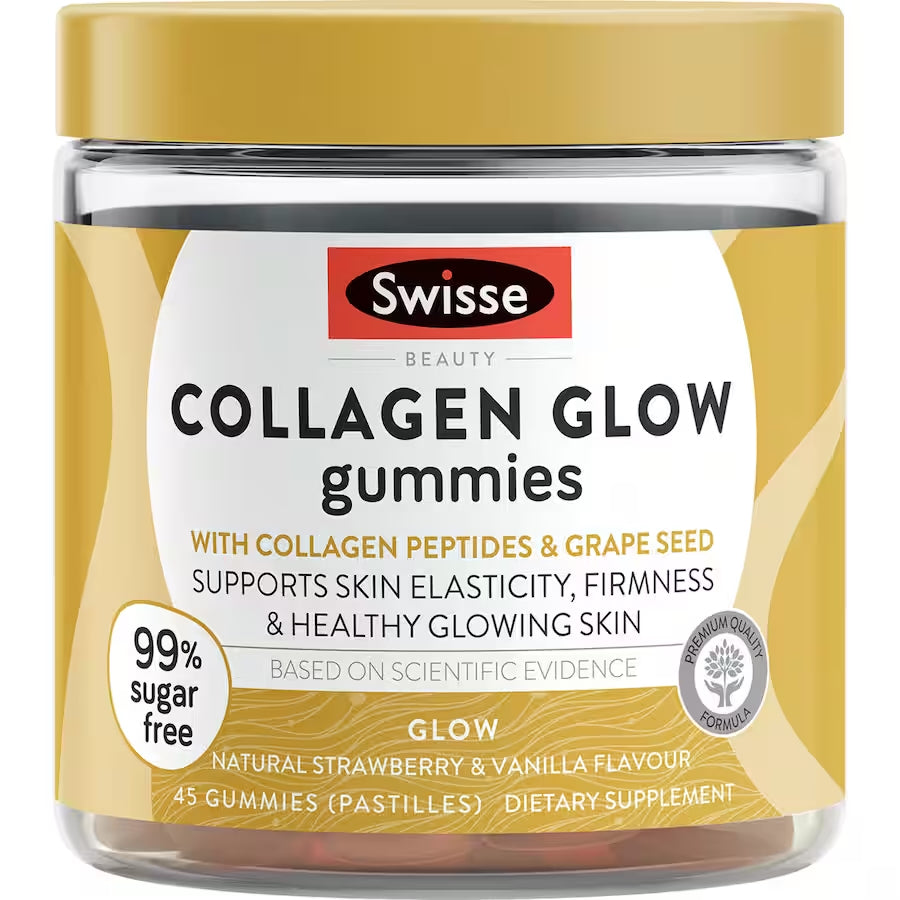 Swisse Collagen Glow Gummies 澳洲，膠原蛋白水光軟糖，45粒