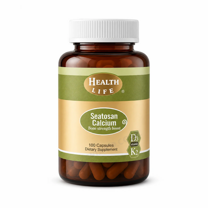Health Life 海藻鈣膠囊 100粒 規格 產品圖