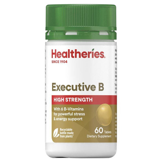 Healtheries Executive B 60 Tablets 賀壽利 高效能維生素B群緩壓活力錠 60錠