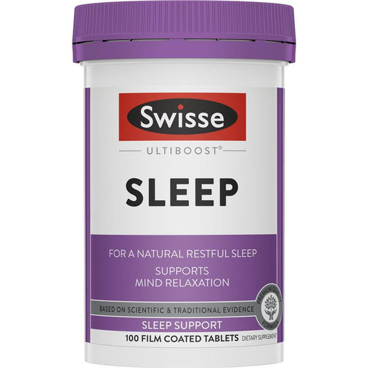 ShopJoyNZ - Swisse Ultiboost Sleep 草本助眠睡眠片 100粒