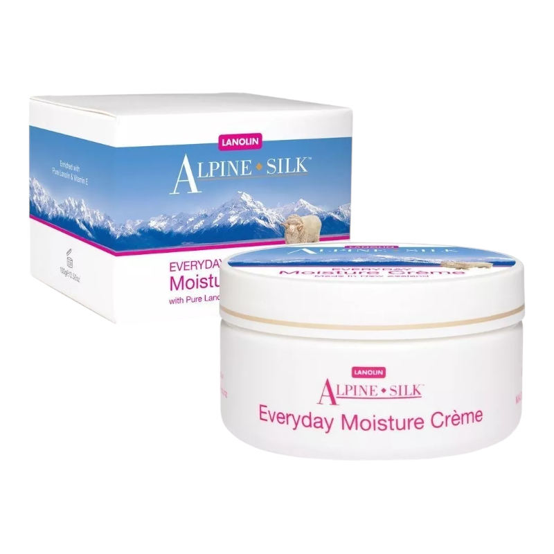 Alpine Silk 紐西蘭艾貝斯，羊毛脂每日保濕霜 100g