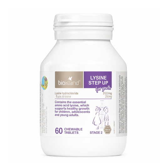 Bio Island 兒童青少年賴氨酸咀嚼片 60片 產品圖