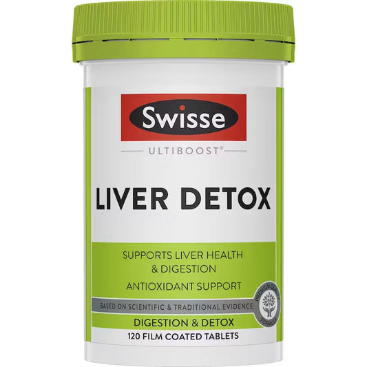 ShopJoyNZ - Swisse Liver Detox 澳洲 奶薊草護肝片護肝寶 120粒