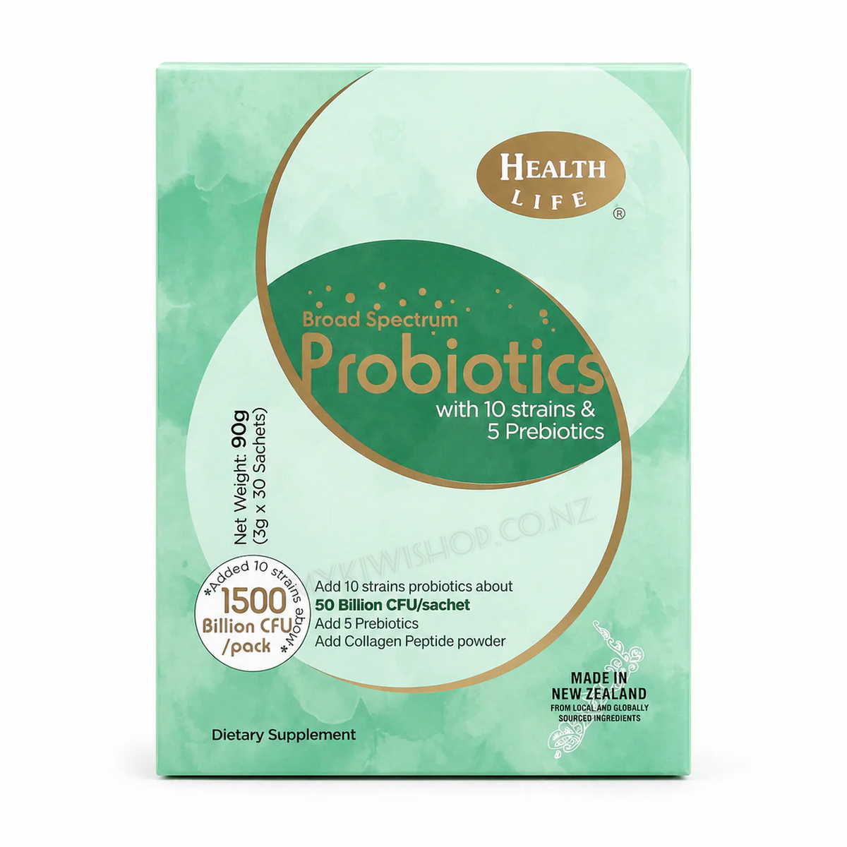 Health Life 500億益生菌膠原粉包 30條 規格 產品圖