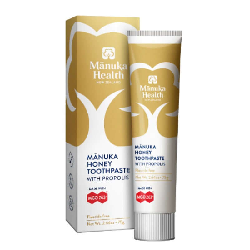Manuka Health 麥蘆卡蜂蜜蜂膠牙膏 75g 產品圖