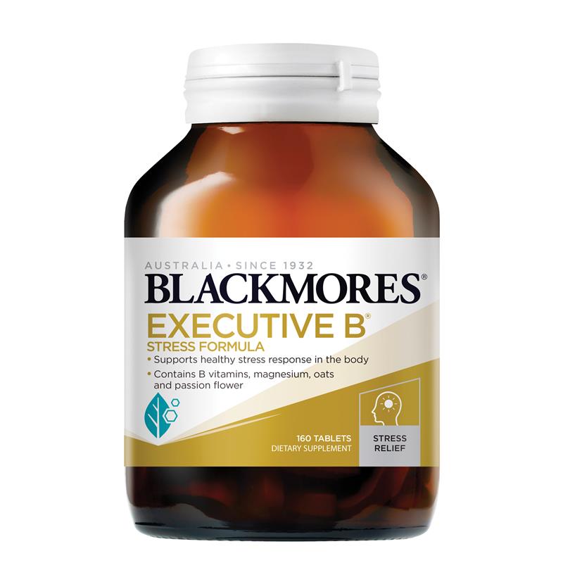 Blackmores 澳洲澳佳寶 壓力緩解B群 160片 規格 產品圖