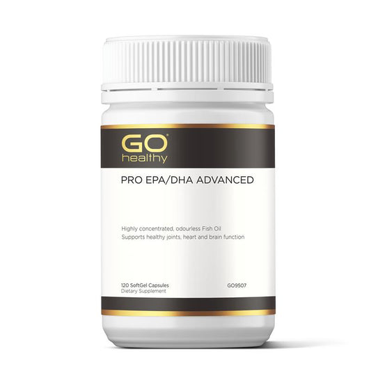 GO Healthy Pro EPA/DHA Advanced，高濃縮魚油軟膠囊 120粒