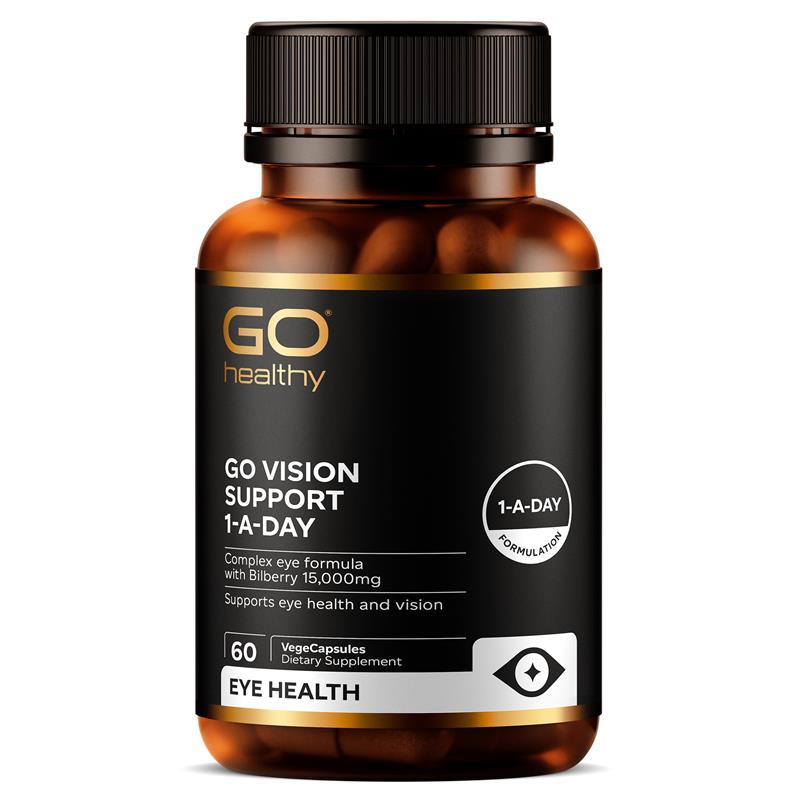 GO Healthy GO Vision Support，護眼膠囊 60粒