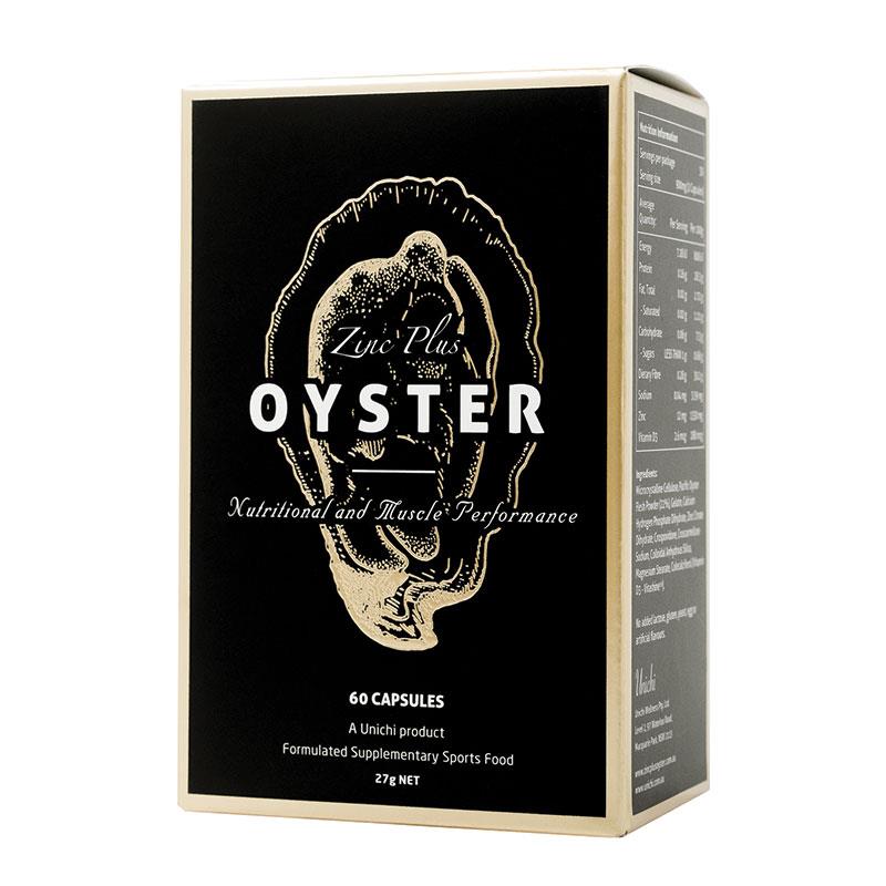 Unichi Zinc Plus Oyster 澳洲金裝生蠔精華膠囊 60粒