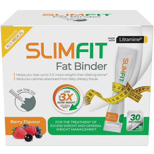 SlimFit Fat Binder<br>紐西蘭脂肪黏合劑減肥 90包 (11/2026)
